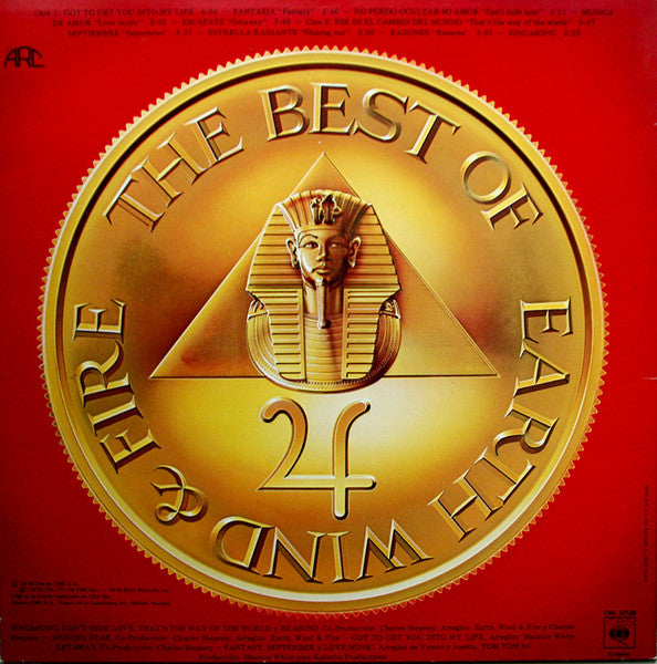 Earth, Wind & Fire : The Best Of Earth Wind & Fire Vol. I (LP, Comp, RE)