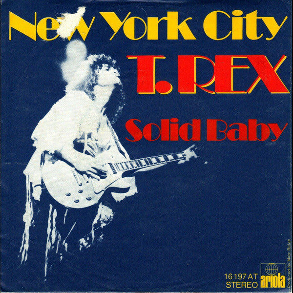 T. Rex : New York City (7", Single)