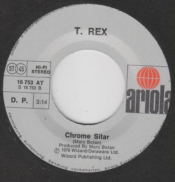 T. Rex : London Boys (7", Single)