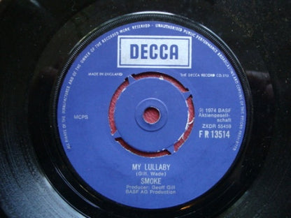 Smoke* : My Lullaby (7", Single)