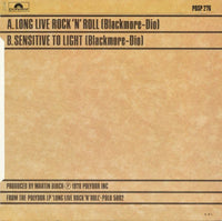 Rainbow : Long Live Rock 'N' Roll / Sensitive To Light (7", Single, RE)