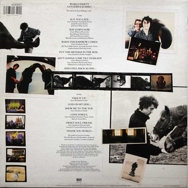 World Party : Goodbye Jumbo (LP, Album)