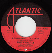 The Rascals : People Got To Be Free (7", Single, Mono)