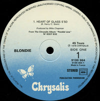 Blondie : Heart Of Glass (12", Maxi)