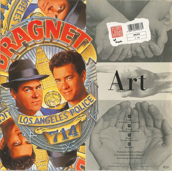 The Art Of Noise : Dragnet (12", Maxi)