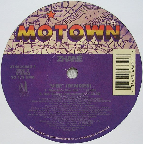 Zhané : Vibe (Remixes) (12", Single, Spe)