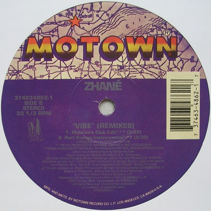 Zhané : Vibe (Remixes) (12", Single, Spe)