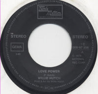 Willie Hutch : Love Power (7", Single)
