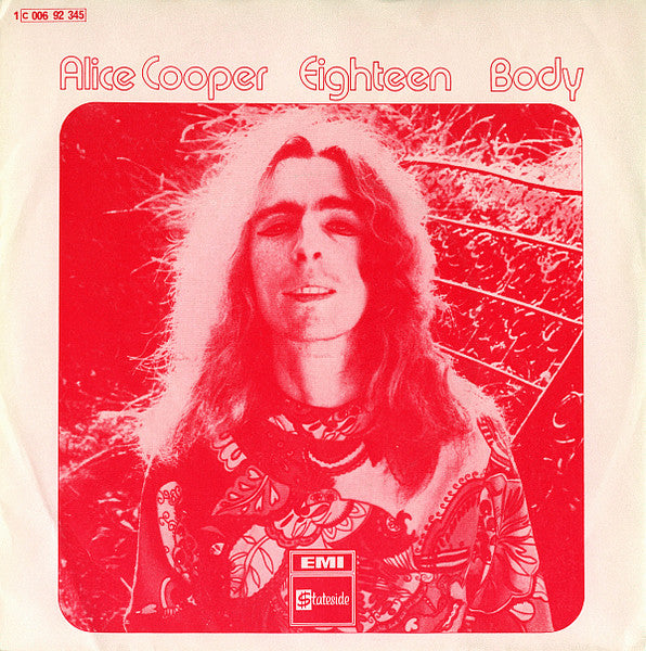 Alice Cooper : Eighteen / Body (7", Single)
