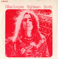 Alice Cooper : Eighteen / Body (7", Single)