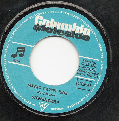 Steppenwolf : Magic Carpet Ride / Sookie, Sookie (7", Single)
