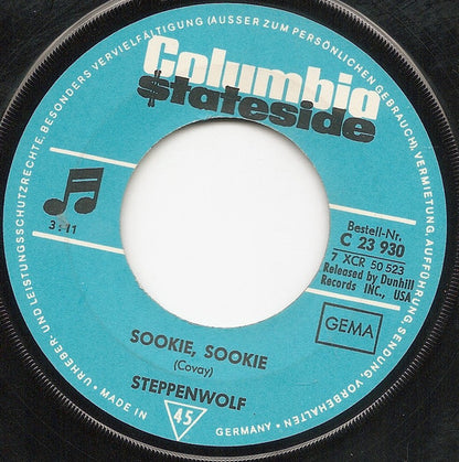 Steppenwolf : Magic Carpet Ride / Sookie, Sookie (7", Single)