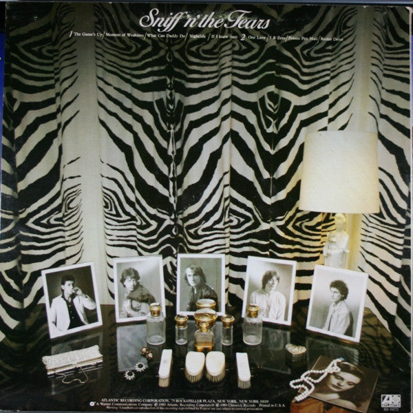 Sniff 'n' the Tears : The Game's Up (LP, Album, SP )