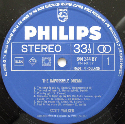 Scott Walker : The Impossible Dream (LP, Album)