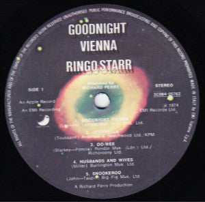 Ringo Starr : Goodnight Vienna (LP, Album)