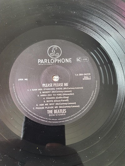 The Beatles : Please Please Me (LP, Album, RE)