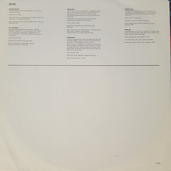 Pete Townshend : Another Scoop (2xLP, Album)