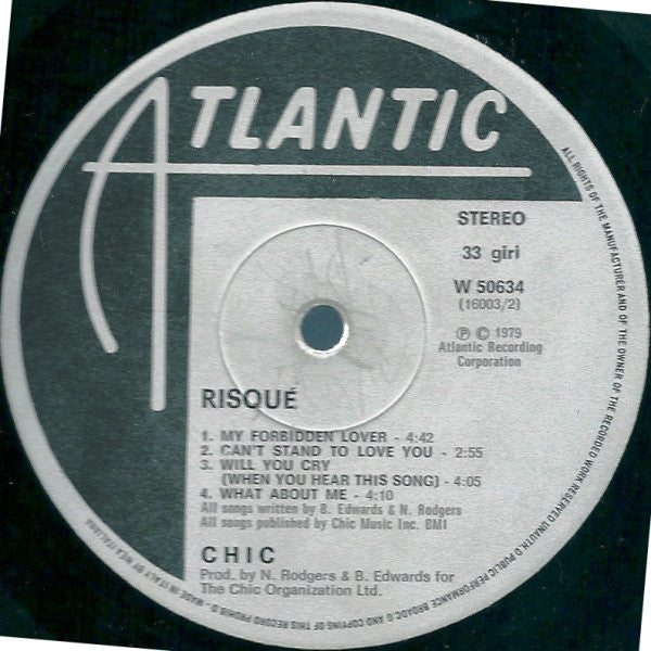 Chic : Risqué (LP, Album)