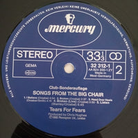 Tears For Fears : Songs From The Big Chair (LP, Album, Club)