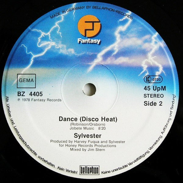 Sylvester : You Make Me Feel (Mighty Real) / Dance (Disco Heat) (12", Maxi)