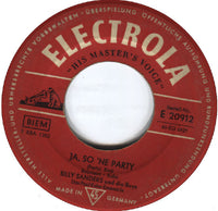 Billy Sanders : Di-Di-Dinah / Ja, So 'Ne Party (7", Single)