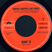 Ginger Baker's Air Force : Man Of Constant Sorrow (7", Single)