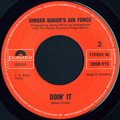 Ginger Baker's Air Force : Man Of Constant Sorrow (7", Single)