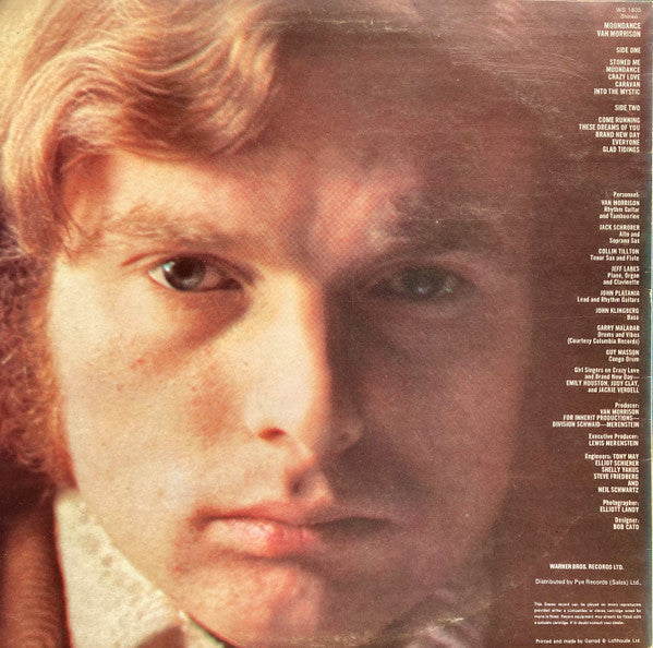 Van Morrison : Moondance (LP, Album, Ora)
