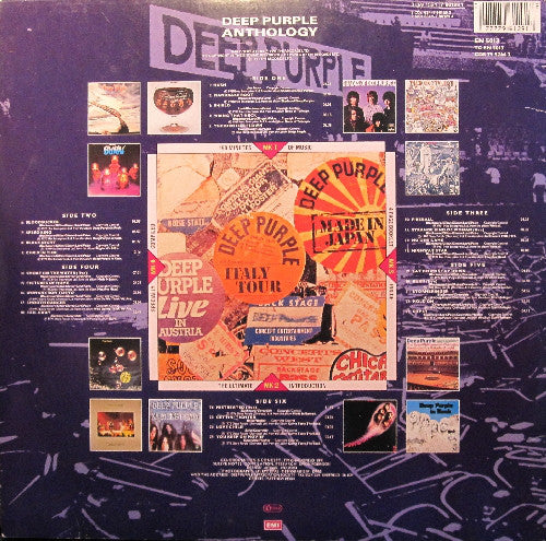 Deep Purple : Anthology (3xLP, Comp, RM)