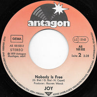 Joy (32) : Mr. Cool / Nobody Is Free (7", Single)