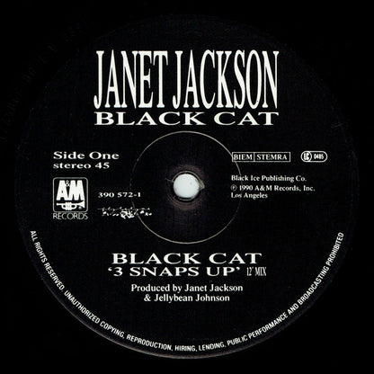 Janet Jackson : Black Cat (12")