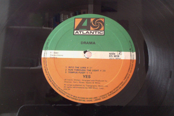 Yes : Drama (LP, Album, Gat)