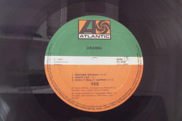 Yes : Drama (LP, Album, Gat)