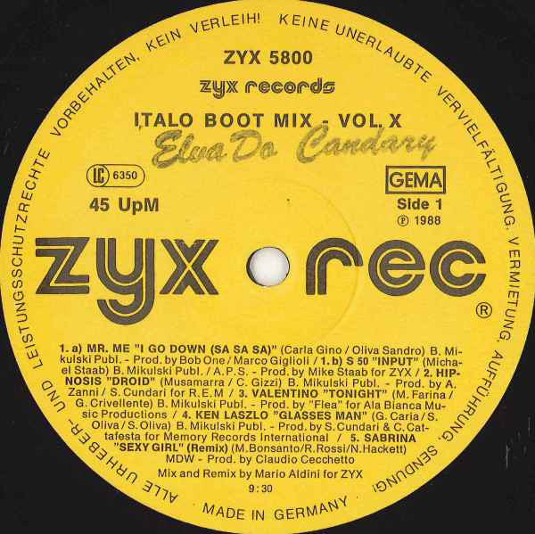 Various : Italo Boot Mix Vol. 10 (12", Maxi, Mixed)