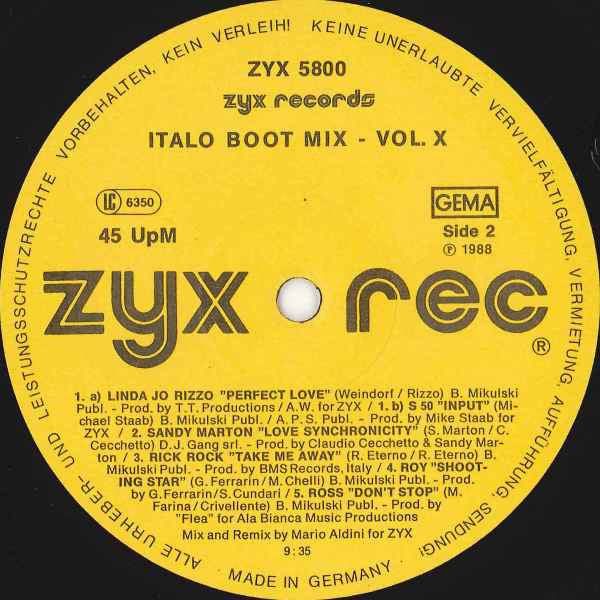 Various : Italo Boot Mix Vol. 10 (12", Maxi, Mixed)