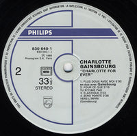 Charlotte Gainsbourg : Charlotte For Ever (LP, Album, Emb)