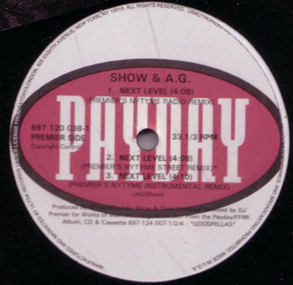 Show And AG* : Next Level (12", RE)