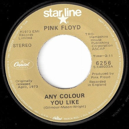 Pink Floyd : Money (7", Single, RE, Styrene, Oli)