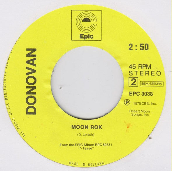Donovan : Salvation Stomp (7", Single)