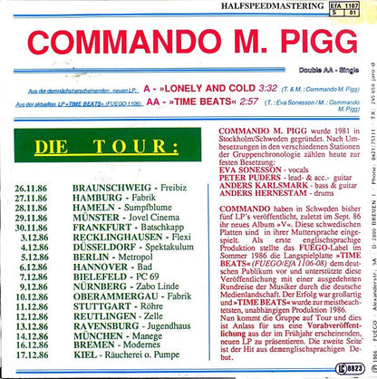 Commando M. Pigg : Lonely And Cold (7", Single)
