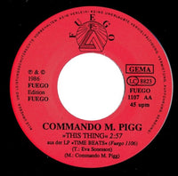Commando M. Pigg : Lonely And Cold (7", Single)