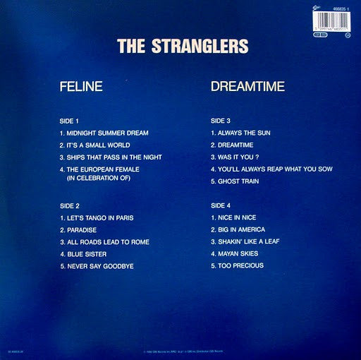 The Stranglers : Feline + Dreamtime (2xLP, Album, Comp)