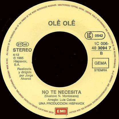 Ole Ole : Lili Marlen (7", Single)