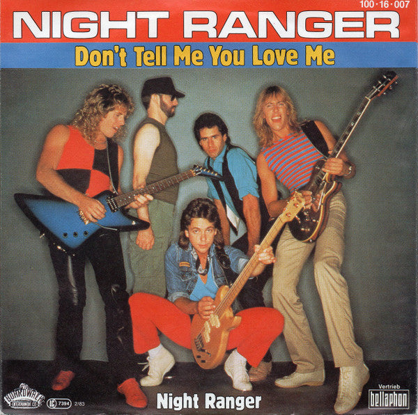 Night Ranger : Don't Tell Me You Love Me (7", Single)