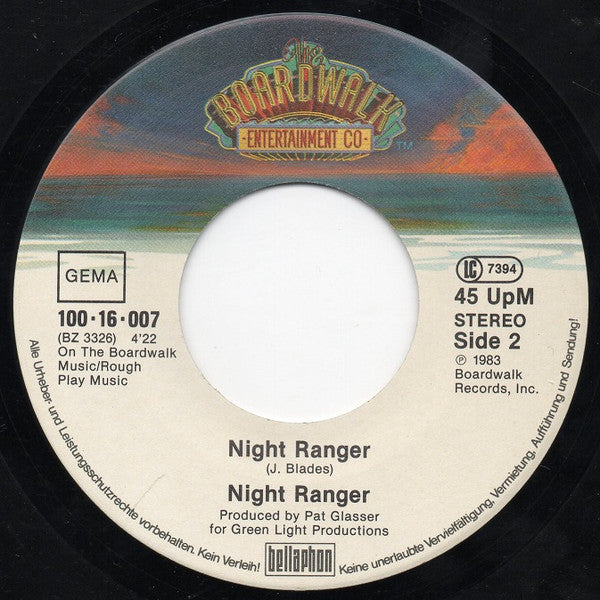 Night Ranger : Don't Tell Me You Love Me (7", Single)