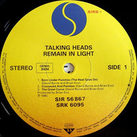 Talking Heads : Remain In Light (LP, Album, RE)