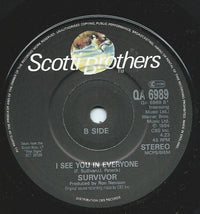 Survivor : I Can't Hold Back (7", Single)