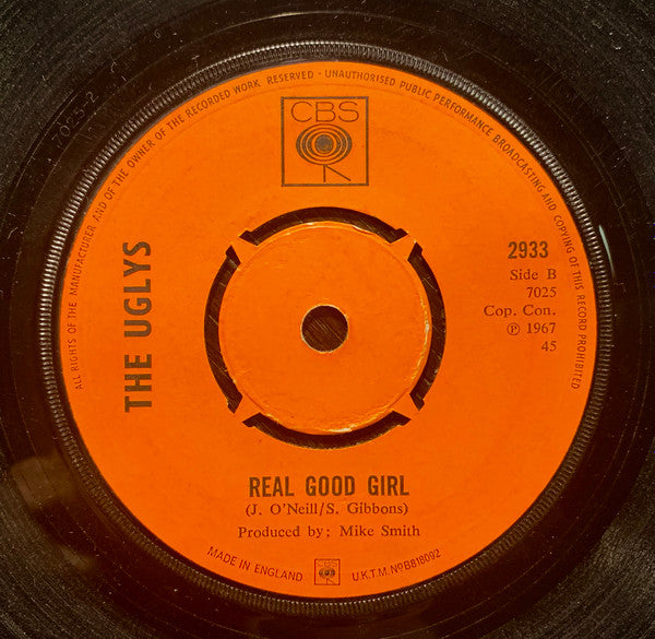 The Uglys* : And The Squire Blew His Horn (7")