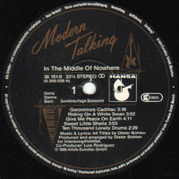 Modern Talking : In The Middle Of Nowhere (The 4th Album) (LP, Album, Club)