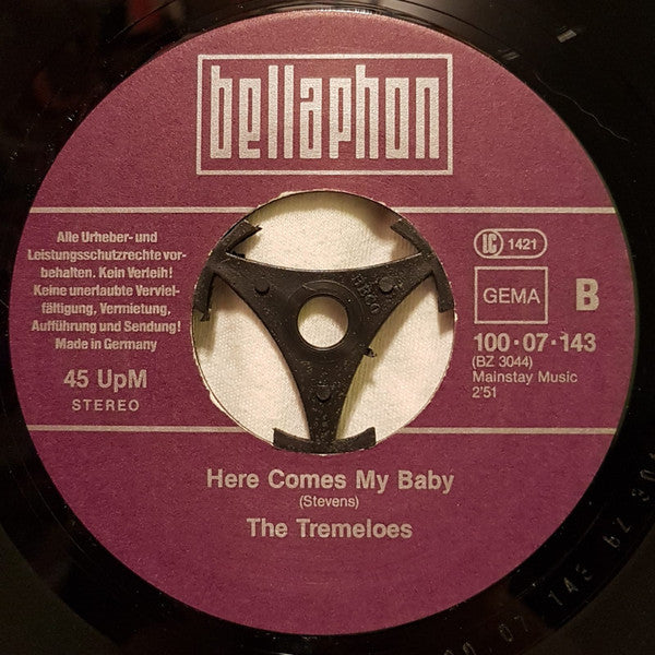 The Tremeloes : Silence Is Golden (7", Single)